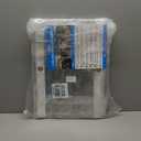 6 x 8FT Outdoor Clear Tarp Curtain Waterproof Wind-Proof 24 Mil Transparent Vinyl Tarp for Patio Pergola Garden Canopy Rainproof Anti-Tear PVC Thick Cover with Grommets