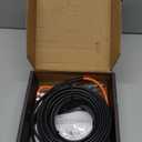 50FT, 3FT-200FTPipe Heating Cable for Pipe Freeze Protection, Heat Cable for Water Pipes(Metal and Plastic), Pipe Heat Tape Keeps Water Flowing at -40F 5w/ft, 120V