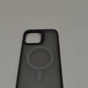Frosted Translucent Black for iPhone 16 Pro - Impact Resistant and with Magnets