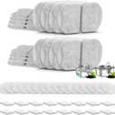 Large Dog Water Filter Replacement Compatible with 7L/230oz/1.8G Stainless Steel Pet Water Fountain Cat Pet Water Fountain Filters (16+16+16)