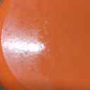 3 Quart Enameled Cast Iron Braiser, Non Stick Enameled Cast Iron Skillet with Lid, Dutch Oven Skillet with lid up to 500F for Oven, Stove, Grill, Shallow Dutch Oven for Cook, Bake (Orange)