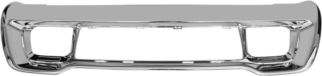 Bumper Grille Center Chrome Plastic Compatible with 2014-2016 Grand Cherokee (submodel: Laredo, Limited, Overland, Summit),Replacement for 68143105AC, CH1037107