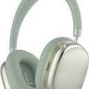 NC95 Hybrid Active Noise Cancelling Headphones with Knob Control, 120H Playtime Over Ear Headphones Wireless Bluetooth 6.0, App Control, Hi-Res Audio, Comfort Fit, Clear Calls for Travel/Workout (Spring Green)