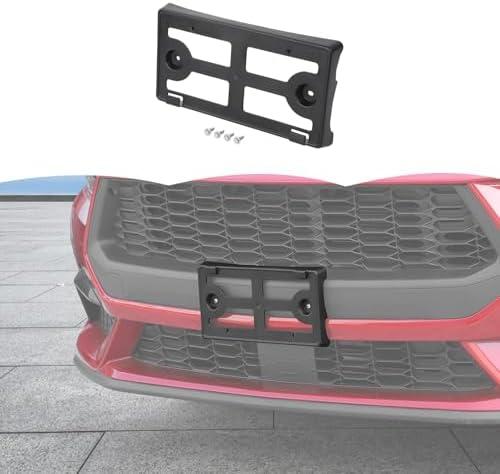 RT-TCZ License Plate Holder Front License Plate Frame Mount Bracket Accessories for Ford Mustang 2024 2025
