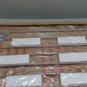 Smartsome | Wall Mounted | Clothes Drying Rack | 30" Wide | 20 Linear Feet Capacity | 8 Smooth Round Stainless Steel Rods | 60 lb Capacity | Fully Assembled | Compact Sturdy Space-Saving Design