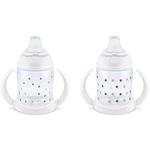 NUK Learner Cup, 6+ Months, Timeless Collection, 5 Oz, Pack of 2 – BPA Free, Spill Proof Sippy Cup