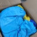 FBSPORT Inflatable Water Bounce House, Large Bounce Castle with 3 Slide, Inflatable Water Slide with Splash Pool, Climbing, Water Slide Bounce House for Outdoor Indoor (with 550W Air Blower)