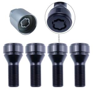 Lockable Wheel Bolt Rim Locks M14x1.25 Compatible with BMW 228i 328d 328i 335i 428i 435i 528i 535d 535i 650i X1 X2 X3 X4 X5 X6 X7 Z4 M2 M3 M4,Replace for 36136792851