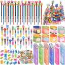 Ulema 24 Pack Cute Cartoon Animal Stationery Set,Birthday Gifts for Boys Girls School Goodie Bags School Classroom Games Rewards.