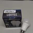 LOXYEE Garage Door Opener LED Light Bulb 2 Pack，15W Equivalent to 100W Garage Light Bulb,A19 5000K Daylight White E26 Base 120V Outdoor Light Bulbs,Minimize Interference,Dimmable