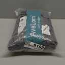 AveLom Seersucker Duvet Cover Set California King Size (104 x 98 inches), 3 Pieces (1 Duvet Cover + 2 Pillowcases), Grey Soft Washed Microfiber, Textured Duvet Cover with Zipper Closure, Corner Ties (Dark Gray)