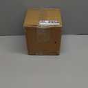 Briful Rustic Vintage Ceramic Pottery Vase, 5.1'' Farmhouse Table Decor with Distressed Texture, Wide Mouth Decorative Jar Vases for Home Decor, Shelf & Entryway, Cream White