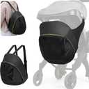 Upperkids Storage Bag Compatible with Doona Infant Car Seat Stroller, Stroller Accessories, Large Capacity Diaper Bag, Easy Access Zipper Design, Wearable Backpack, Stroller Organizer Bag, All Day Bag