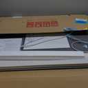 LOAAO 40"X24" LED Bathroom Mirror with Lights, Anti-Fog, Dimmable, RGB Backlit + Front Lighted, Bathroom Vanity Mirror for Wall, Memory Function, Tempered Glass (Safe to Use)