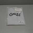 OMSJ Womens Striped Button Down Shirts Casual Long Sleeve Stylish Collared Office Work Blouses Tops (S)