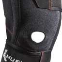 MUELLER Sports Medicine Wraparound Knee Stabilizer (One Size Fits Most, Black)