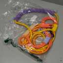 Hands Free Dog Leash Dual Handle, Wearable Leashes for Dog, Padded Waist Belts and Rotating Metal Clip,for Small Medium Large Dogs (18+ lbs) Walking Training Running (Yellow-Orange, 6.5 FT)