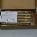 Ravinte Hardware 20 Pack 8-13/16 Inch Gold Cabinet Pulls Handles Kitchen Cabinet Handles Drawer Pulls Kitchen Cabinet Hardware Cupboard Handles Dresser Drawer Pulls 6-1/4 Inch CC (Brushed Brass)
