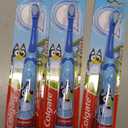 3 x Colgate Kids Powered Vibrating Toothbrush Bluey 1 Pack