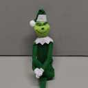 Christmas Elf Plush Doll - Red and Green Elves for Home Decoration, Xmas Ornaments Tabletop Home Office Decor, Fun Toys Gifts and Christmas Decorations (Green)