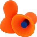 Howard Leight by Honeywell by Quiet Reusable Earplugs, 100 Pairs (QD1), Orange