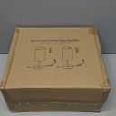 Set of 2 Touch Control Table Lamps with 2 USB Charging Ports&AC Outlet, 3-Way Dimmable Bedside Nightstand Lamps with White Fabric Lampshade for Reading, Bedroom, Living Room, A19 LED Bulbs Included, White