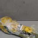 Exotic dried flower bouquet Realistic Yellow Orchid Stems, Artificial Plants, Suitable For Vase Bouquet Fillers, Indoor And Outdoor, Home Flower Decoration Arrangements Porch decoration, bedroom decor