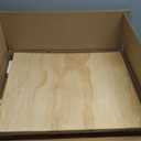 Pull Out Cabinet Organizer with Divider, 22''W21''D7''H Soft Close Wood Drawer for Kitchen Pantry, Finished, Heavy-Duty, Bottom Assembly (Wood Drawer Part Width is 21'')