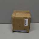 2 Pack Van Door Locks Keyed Alike, 73mm Heavy Duty Solid Steel Hidden Shackle Padlock and Hasp Set, with 4pcs Keys and 80mm Screws for Vans, Trucks, Gates, Trailer Black