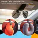 Magnetic Hat Holder for Car  Headrest Clip Cap Organizer for Truck, SUV, Jeep, Secure Grip for Cowboy Hats, Sturdy Vehicle Accessory to Store Sunglasses, Gloves, Small Items