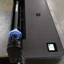 HP DesignJet T210 Large Format 24-inch Color Plotter Printer for Easy Wide CAD & Poster Prints (8AG32D)