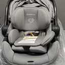 UPPAbaby Aria Lightweight Infant Car Seat/Just Under 6 lbs for Easy Portability/Base with Load Leg + Infant Insert Included/Direct Stroller Attachment/Anthony (Grey/Chestnut Leather), MFD: 01/22/2025