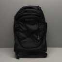 Kenneth Cole REACTION 17" Polyester Dual Compartment 4-Wheel Laptop Backpack, Black