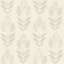 NuWallpaper Cream Folk Tulip Peel & Stick Wallpaper