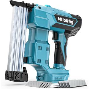 Cordless Brad Nailer 2-in-1 Compatible with Makita Battery, 5/8 to 1-1/4 Inch Electric Nail Gun/Staple Gun, 18 Gauge Nail Gun Brushless Motor with 1000 Nails for Wood Carpentry