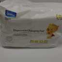 Disposable Changing Pad Liners (100 Pack) Super Soft, Disposable Changing Pads, Ultra Absorbent & Waterproof - Covers Any Surface for Mess Free Baby Diaper Changes (White)