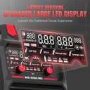YESWELDER 205A MIG Welder, 110V/220V Dual Voltage, 5 in 1 Gas MIG/Flux Core MIG/Spool Gun MIG/Lift TIG/Stick Multiprocess LED Digital Display Aluminum MIG Welding Machine MIG-205DS PRO, 20 x 16 x 14 inches