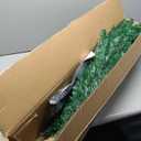 6 ft. PVC Unlit Artificial Slim Pencil Christmas Tree with Stand Home Holiday Decor Green