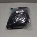 H.VERSAILTEX Ottoman Cover Stretch Ottoman Slipcover Round Ottoman Storage Cover Folding Stool Covers Furniture Protector Cover for Footrest Ottoman Fit Dia 20" - 23", Black