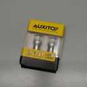 AUXITO 1156 LED Bulb Amber Yellow, Turn Signal Light 7506 P21W BA15S Super Bright for Rear Front Blinker Side Marker Parking Light Combos, Pack of 2