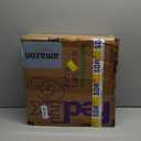 Plastic Clothes Hangers, Adult Size, White, Pack of 50