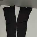 NuVein Medical Compression Stockings, 30-40 mmHg Support, Women & Men Thigh Length Hose, Open Toe, Black, X-Large