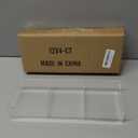 HIIMIEI 3 Section Clear Acrylic Drawer Organizer Tray, Office & Makeup Drawer Organizer (11.8x4.3 inch)