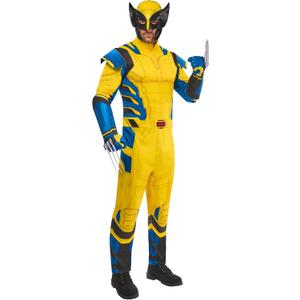 Rubies RUBIES France Deguisement Adulte Wolverine Deadpool 3 (Small, Yellow), S