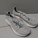 Wide Toe Box Shoes Women Extra Wide Width Sneakers Air Cushion Road Running Shoes Ultra Light Tennis Gym Workout Training Shoes Breathable Walking Shoes with Arch Support, 40