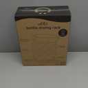 Ubbi Vertical Baby Bottle Drying Rack, Space Saving Countertop Drying Rack Baby Organizer, Gray