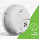 First Alert SMICO100 Battery-Operated Combination Smoke & Carbon Monoxide Alarm -Pack 6