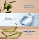 Mustela Certified Organic Hydrating Cream - Natural Body Lotion w/Olive Oil, Aloe Vera & Sunflower Oil - For Baby, Kid & Adult - Fragrance Free, EWG Verified & Vegan - 5.07 oz. - Packaging may vary