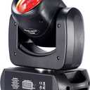 120W LED Moving Head Dj Light Roto Prism Beam Stage Lights 2 Pack, 8 GOBOs 8 Colors DMX 512 12CH Sound for Disco Party Stage Lighting (1)