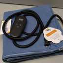 PETNF Pet Heating Pad Temperature Adjustment Anti-bite Puppy with Timer Cat Heating Pad Indoor Waterproof Pet Warming Pad Electric Heated Bed Mat Dog